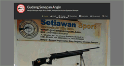 Desktop Screenshot of gudangsenapan.com